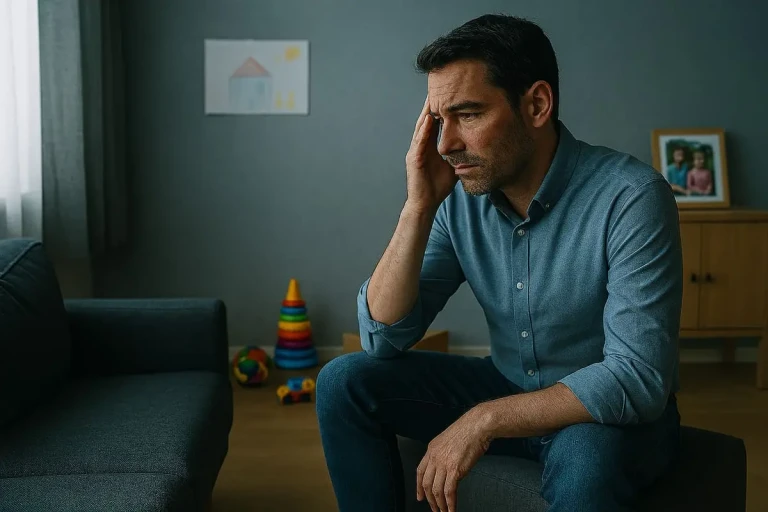 Peur perdre enfants divorce angoisse pere garde