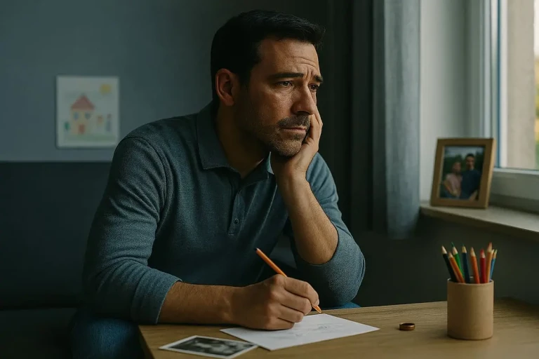 Tourner la page après un divorce homme bloque passe difficulte