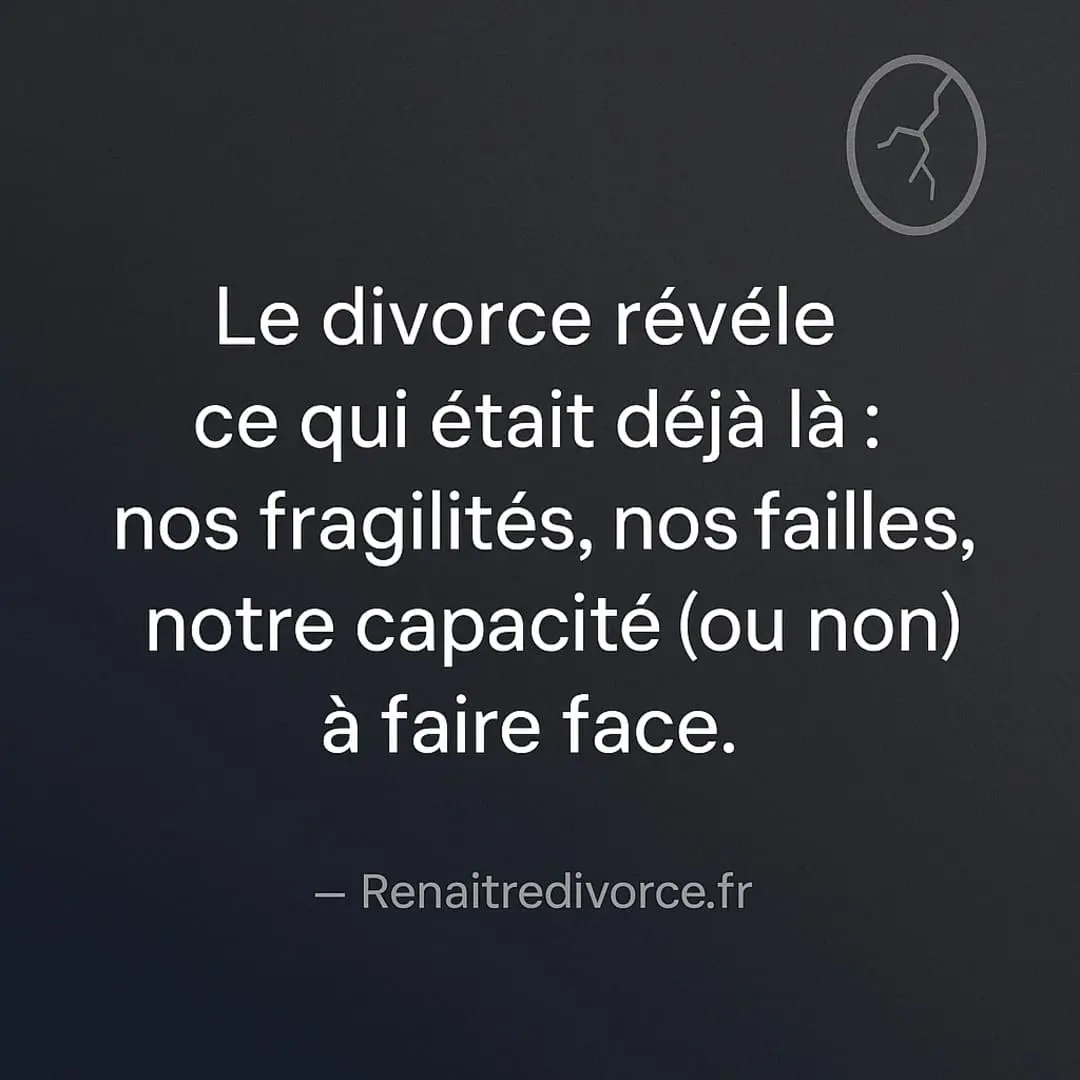 Citation divorce cause alibi responsabilité reconstruction choix lucidité homme femme