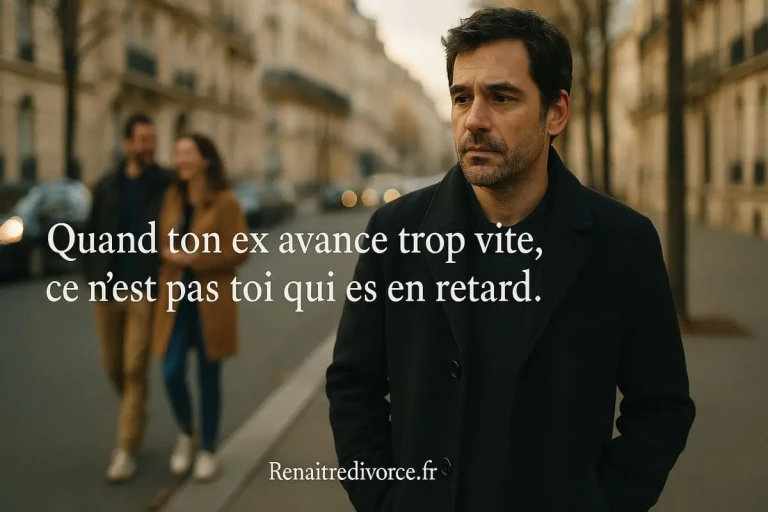 Homme divorcé choqué de voir son ex refaire sa vie trop vite