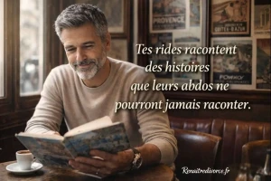 Homme de 45 ans attirant avec expérience de vie et sagesse - Séduction masculine mature