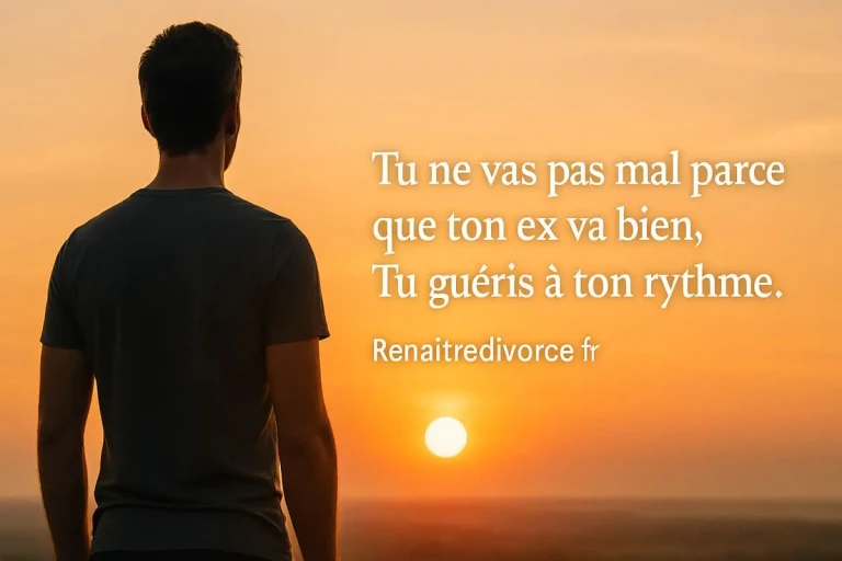 Reconstruction après divorce homme – guérir à son rythme
