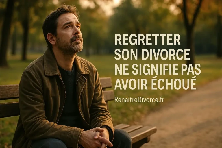 Regretter son divorce : Homme pensif regret divorce