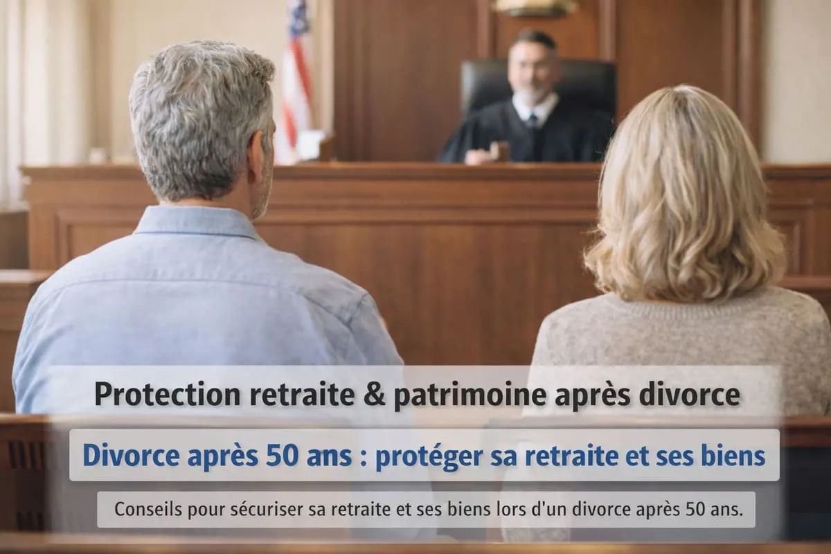 Divorce après 50 ans protéger sa retraite et son patrimoine