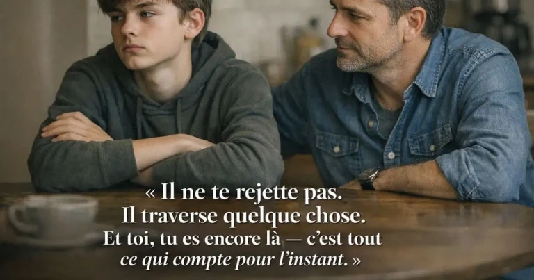 Enfant et adolescent dans des postures fermées — le rejet du père après le divorce ne signifie pas la même chose selon l'âge