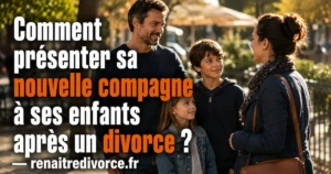 Comment présenter sa nouvelle compagne à ses enfants après un divorce : timing et méthode