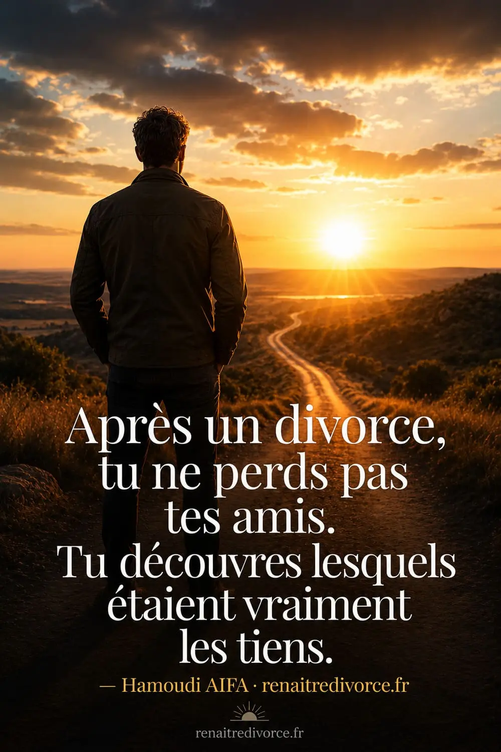 Citation divorce — Après un divorce, tu ne perds pas tes amis, tu découvres lesquels étaient vraiment les tiens