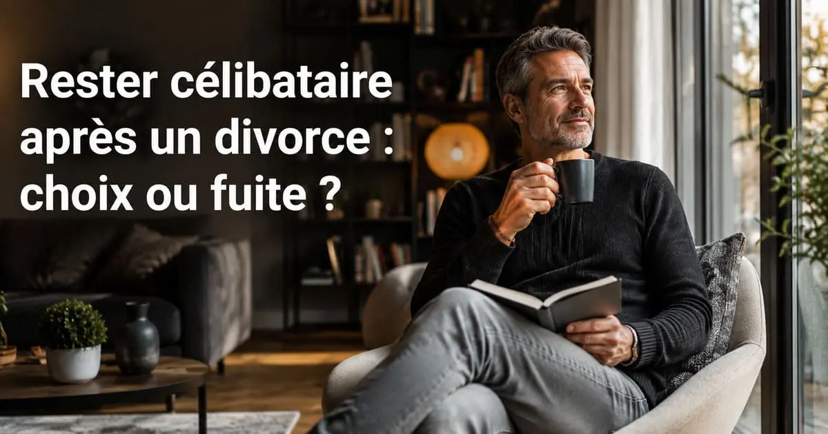 Rester célibataire après un divorce : comment distinguer un choix assumé d&rsquo;une fuite émotionnelle