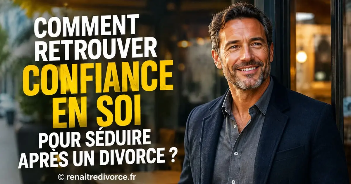 Comment retrouver confiance en soi pour séduire après un divorce quand on se sent dépassé