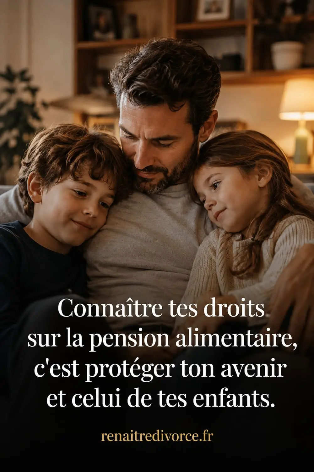 Citation père divorcé — Connaître tes droits sur la pension alimentaire, c'est protéger ton avenir et celui de tes enfants.